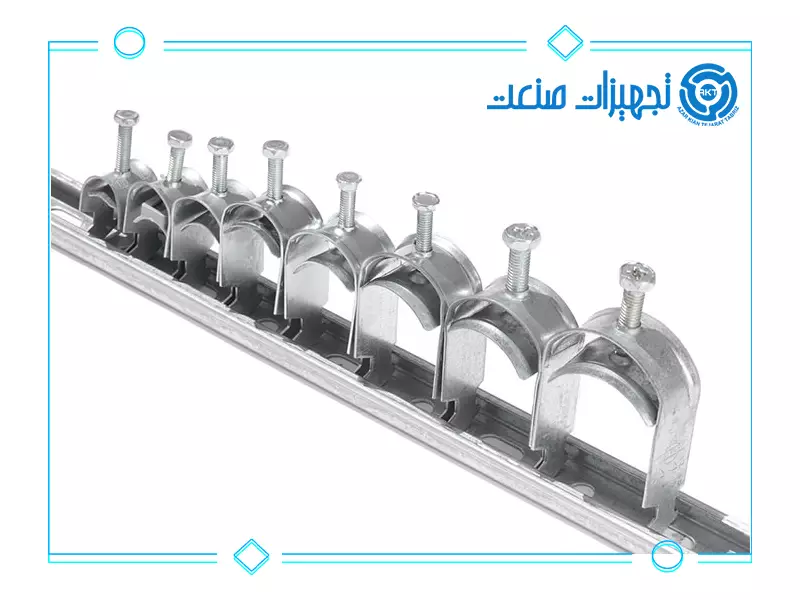 بست چنگالی لوله برق